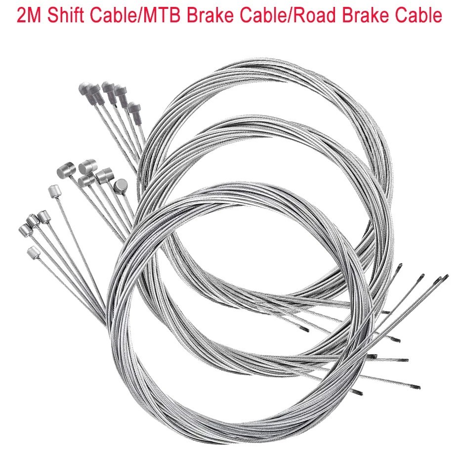 Brake Inner Wire Bicycle Brake Cable Set 5PCS Stainless Steel Inner Wire for MTB Road | eBay