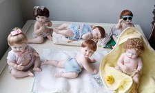 Ashton Drake Barely Yours Miniature Porcellana Bambole Collezione 