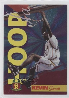 1995 Signature Rookies Prime Hoopla Kevin Garnett #H5 RC HOF 0a3