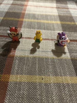 World of Nintendo Super Mario Bros U Micro Land Figures (Nabbit, Koopa, Mario)