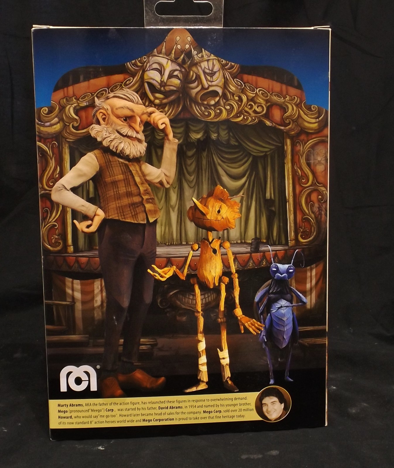 Mego Guillermo Del Toro’s Pinocchio 8” Action Figure 3 Pack Set Limited Edition