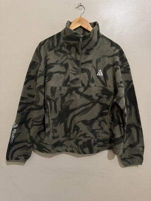 Nike ACG Wolf Tree 1/2-Zip Pullover Polartec Fleece Jacket Women's L FD5232-222