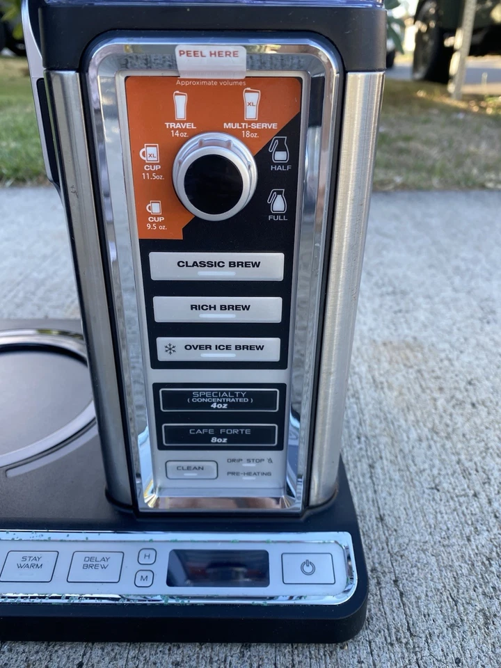 Ninja Coffee Maker Bar Glass Carafe Cozy Cafe Lover Brewer Frother Barista - Image 3 of 4