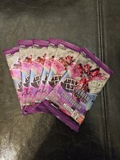 Gundam Card Game GD03 Steel Requiem Booster Pack LOT OF 6 New Sealed