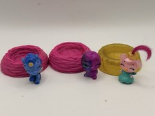 Hatchimals Colleggtibles Nests with Animals, Lot of 3
