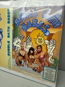 Bubble Bath Babes NES Box Art ONLY OFFICIAL OEM