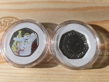 SNOWMAN 2025 COLOURED 50P COIN, IN Fine Uncirculated Condition (from Advent Cal)