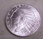 Golden State Mint 1/2 T/Oz .999 Silver Round 1929 Incuse Indian Head Design Coin