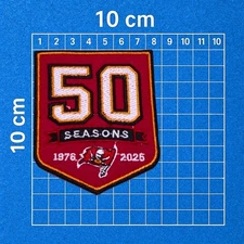 ☠️🔴PATCH 50TH ANNIVERSARY BUCCANEERS ☠️🔴