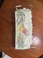 Vintage Winnie The Pooh Crib Padding And Header