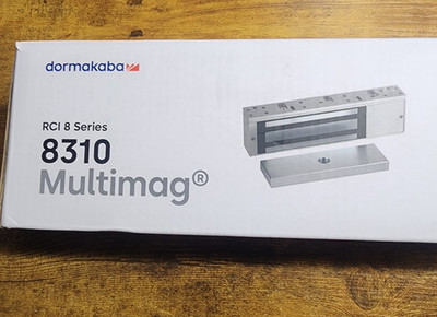 Dormakaba RCI 8310DSS Multimag Electromagnetic Lock   1200lb Holding Force, New