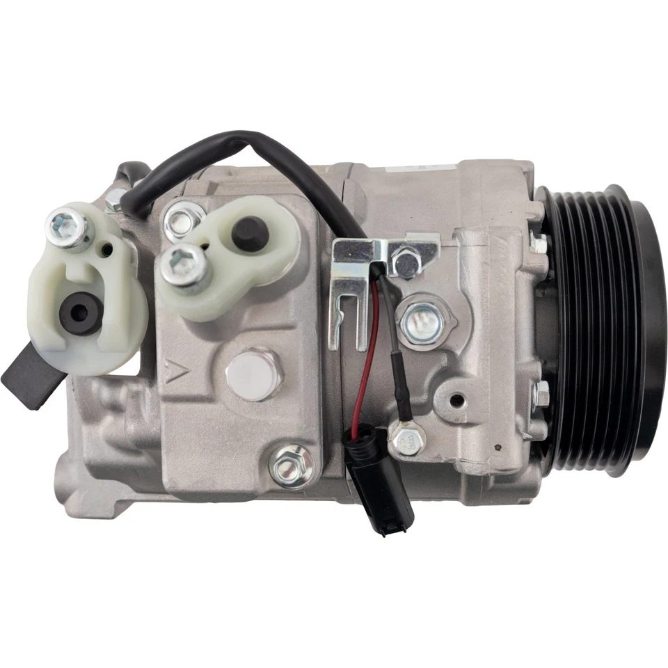 Compresor de aire acondicionado para Mercedes E320 E500 SL55 2004-2006 AMG gasolina 6 ranuras 7SEU17C Foto 4 de 4