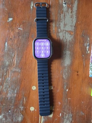 Apple Watch Ultra 2 49mm Titangehäuse - GPS / CELL - mit Blue Ocean Band - TOP