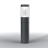 50Cm Osram Endura Style Lantern Wegeleuchte 12W Modern Dunkelgrau - Pollerleucht