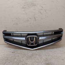 Honda Accord 2003-2008 Front Bumper Grille Air Intake Chrome Black