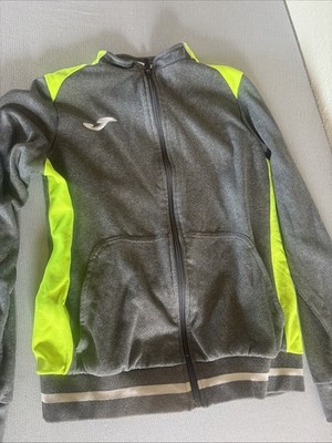 Joma Youth xL Grey/Yellow Full Zip