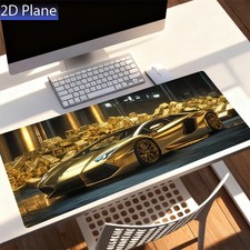 A Large Electronic Sports Gaming Mouse Pad Featuring a Luxurious Design with a