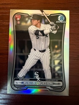 2026 Bowman Munetaka Murakami CHG White Sox #9 Red Logo Rookie Card