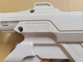 SEGA Dreamcast Gun Controller HKT-7800 + HKT-8600 + House of the dead 2 Tested