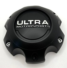 89-9765sb Ultra Motorsport Black Wheel Center Cap