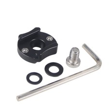 1/4" Thread Cold Shoe Mount Adapter for Camera Cage Rig Tripod Ball Head Stand
