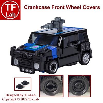 Front Wheel Cover Upgrade Kit: Generations Legacy Deluxe Crankcase Transformers