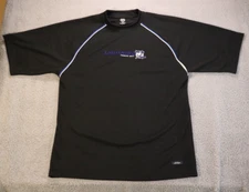 Tampa Bay Lightning Jersey Adult Large Black Stitched VF Imagewear VTG 90s y2k