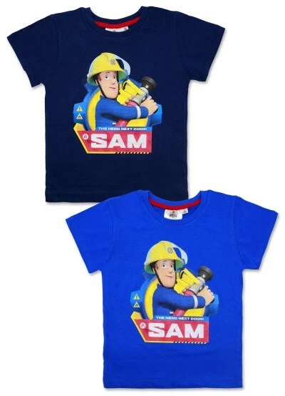 Feuerwehrmann Sam T-Shirt 100 % Baumwolle