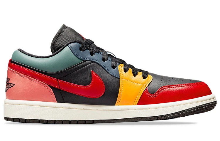 Jordan 1 Low SE Black Multi-Color W - DN3739-060 - Image 3 of 4
