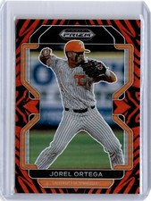 2022 Prizm Draft Picks Tiger Stripe Jorel Ortega 64/99 (B22) Twins