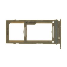 SIM Micro SD Card Tray for Samsung Galaxy S10 S10 S10e Silver Replacement Part