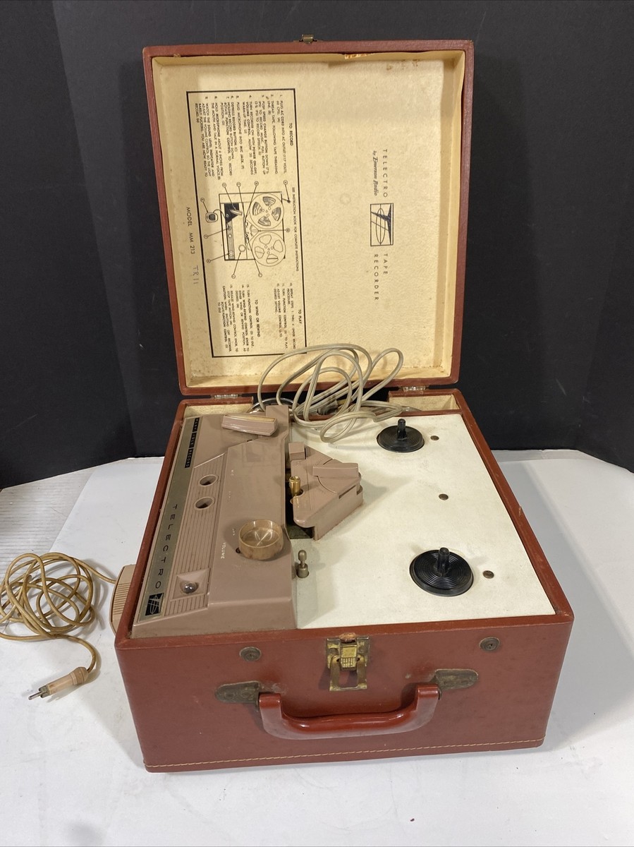 Telectro By Emerson Radio Tape Recorder Model MM 213 | eBay