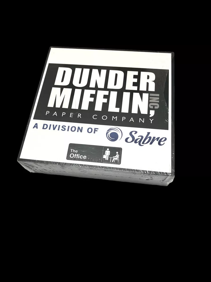 Dunder Mifflin Paper Company The Office Wood Sign 6" x 6" NEW