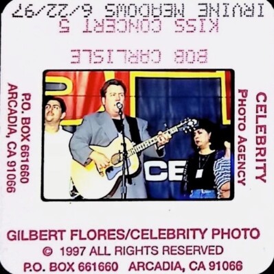 BOB CARLISLE 1997 CONTEMPORARY CHRISTIAN SINGER AND SONGWRITER SLIDE P.23.13