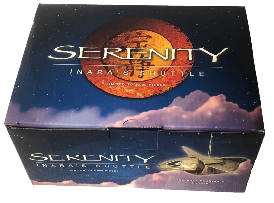 Estatua Serie TV SERENITY FIREFLY - Adorno - INARA'S SHUTTLE (Como Nueva en Caja) Foto 3 de 4