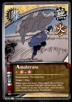 Naruto CCG Amaterasu   #823