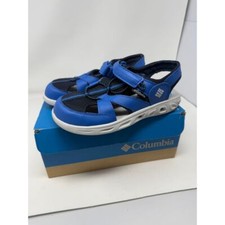 Columbia Kid's Youth Techsun Wave Sandal Shark Blue Sz 4 Regular US Big Kid