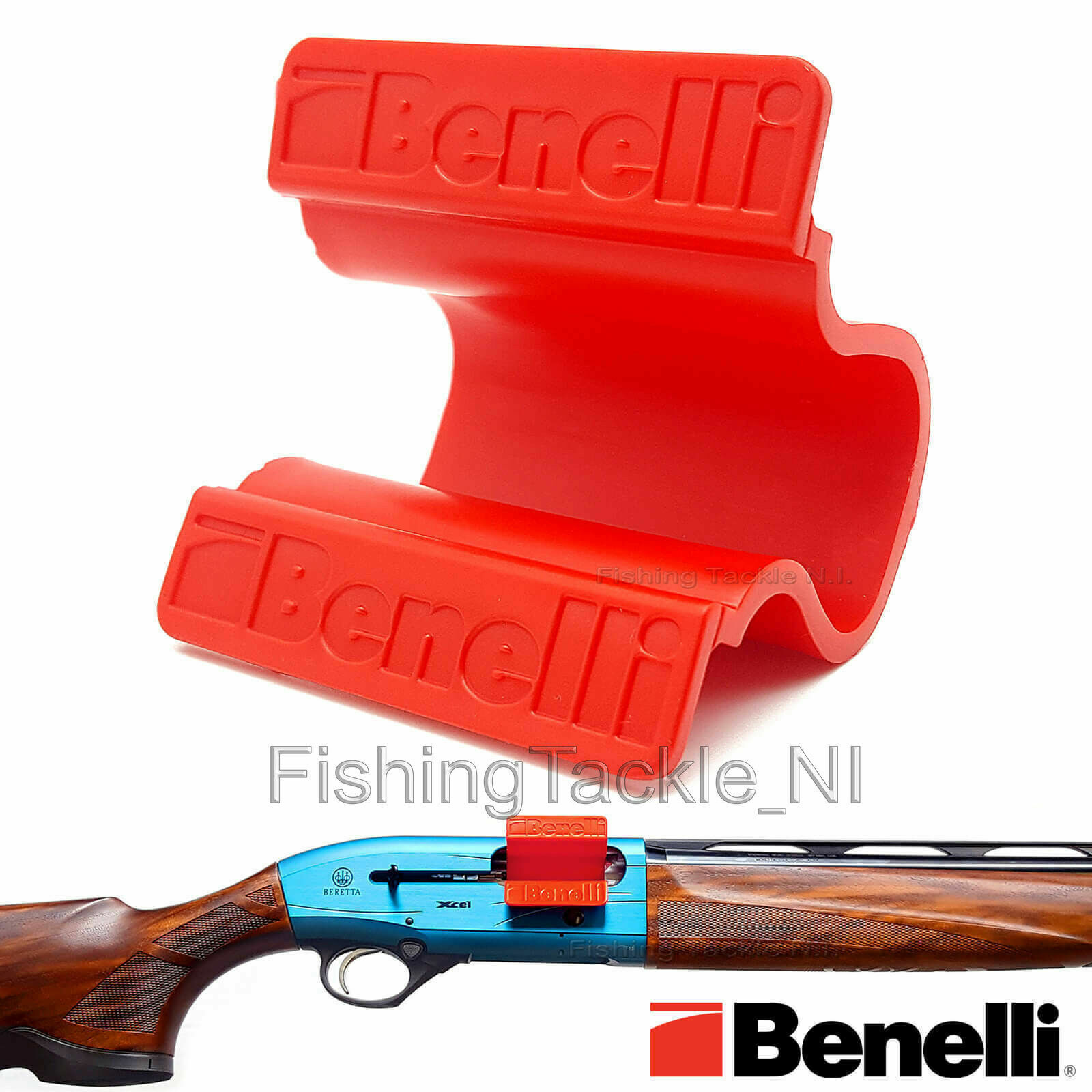 Semi Auto Shotgun Safety Flag GMK Benelli Breech Plug Clip - Game / Clay / Skeet