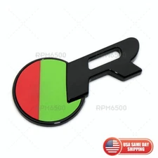For Jaguar Rear Liftgate Tailgate Bumper R Sport Nameplate Emblem Badge Black