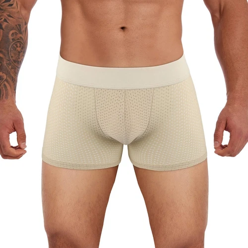 Mens Padded Underwear Buttock Butt Lifter Body Shaper Hip Enhancer Boxer Briefs - Picture 11 of 22