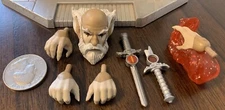 Jaga the Wise Thundercats Super7 Ultimates Head,Hands,Sword,Accesories 1/12