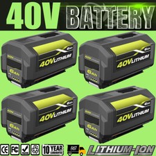 Replacement For Ryobi OP40602 40V 6Ah High Capacity Lithium Battery  LED OP4050