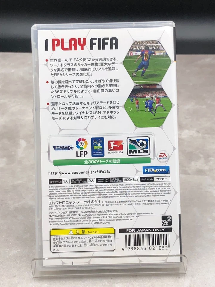 FIFA 13 World Class Soccer PSP PlayStation Portable Electronic arts with Case 92 - Image 2 of 4