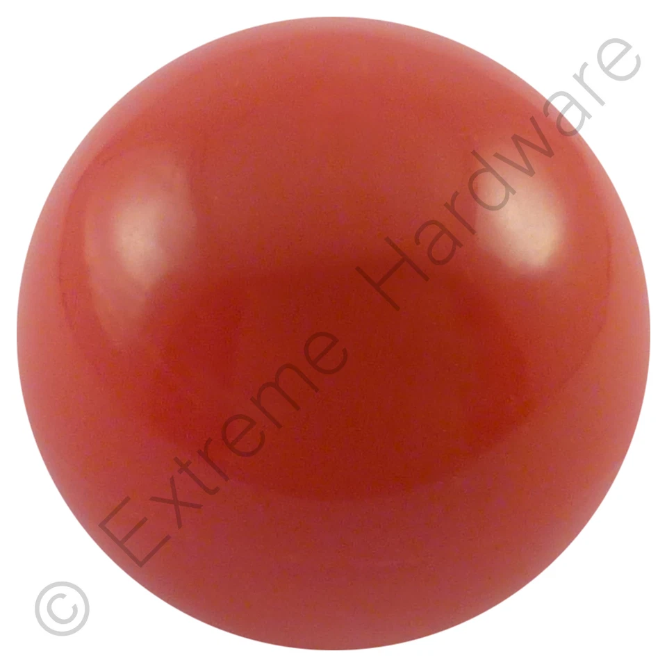 Arcade Joystick 35mm Ball Top for Zippyy, Zippy, Sanwa, Seimitsu (Red) JAMMA