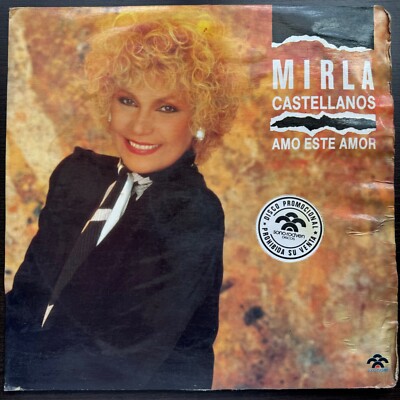 Mirla Castellanos    Amo Este Amor LATÍN POP BALADA PRESS COLOMBIA PROMOTIONAL