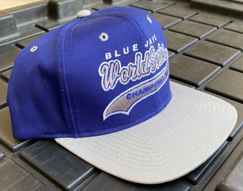 Vintage Toronto Blue Jays Starter 1992 World Series Champs Script SnapBack Hat - Picture 2 of 10