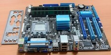 ASUS P5G41C-M LX Intel G41 LGA 775 Socket DDR3/DDR2 Motherboard w/ CPU RAM