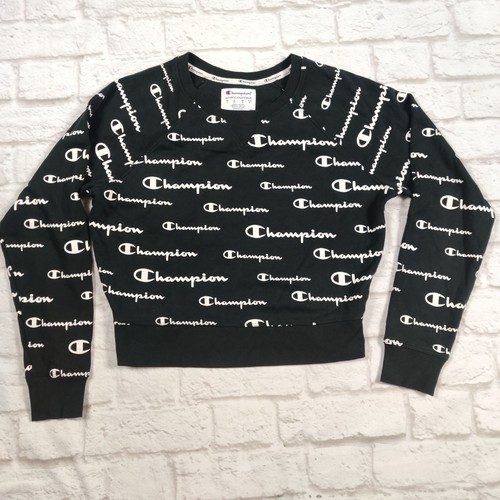 Champion Sweatshirt Cropped allover 