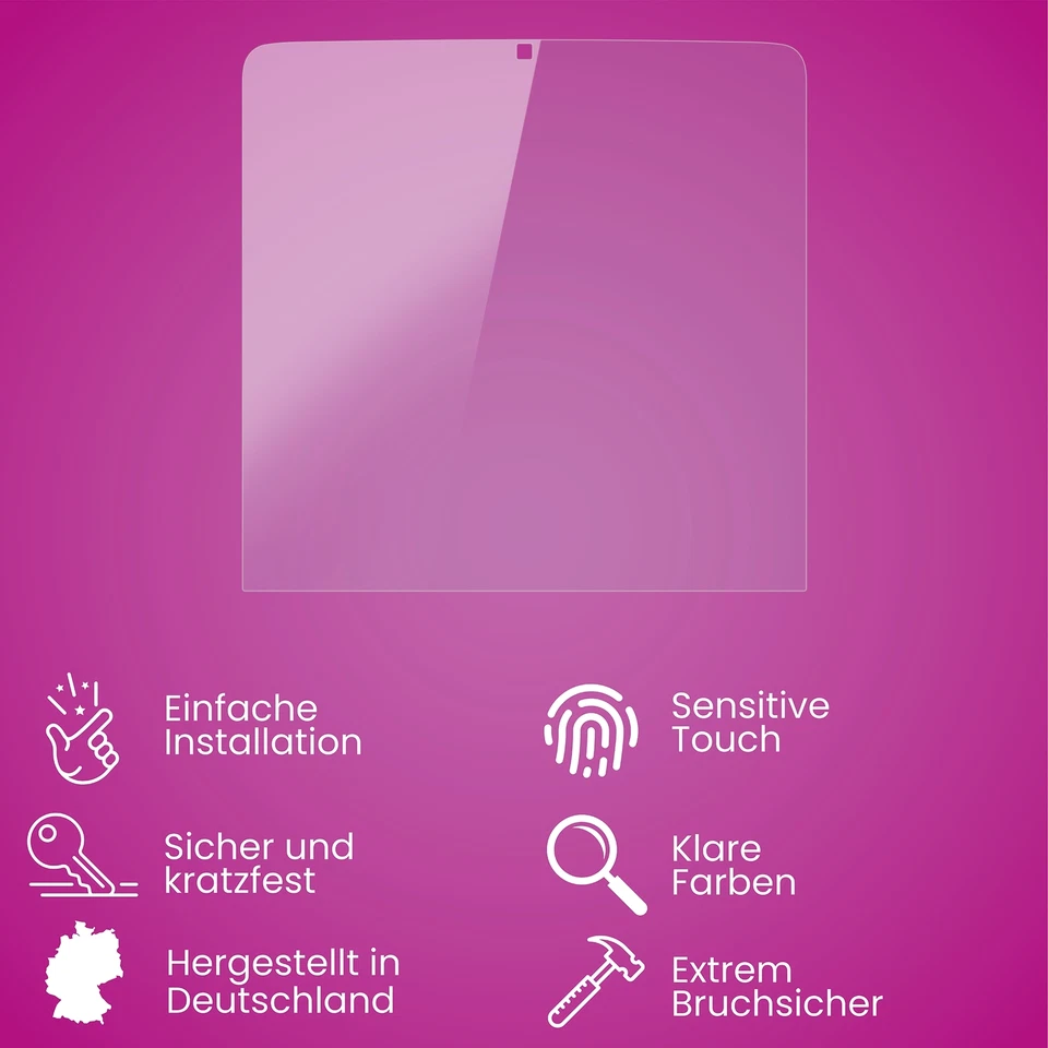 atFoliX Displayfolie für Mercedes-Benz MBUX W223 2021 S-Klasse 9H Schutzpanzer - Bild 3 von 4