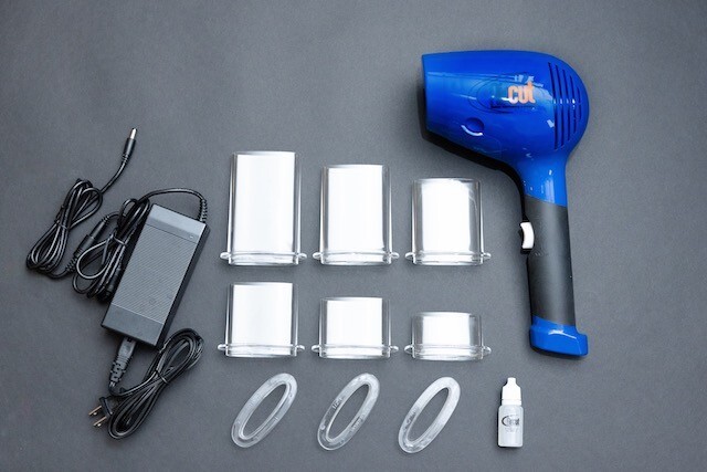 Aircut Vacuum Haircutting System DIY Home Haircut Kit No‑Mess Built‑In Vacuum